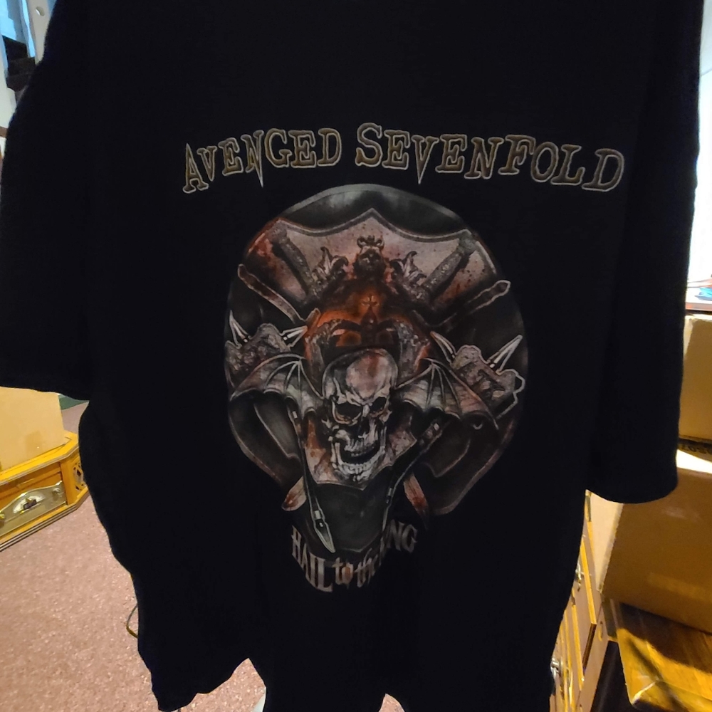 Avenged Sevenfold 2013 tour shirt